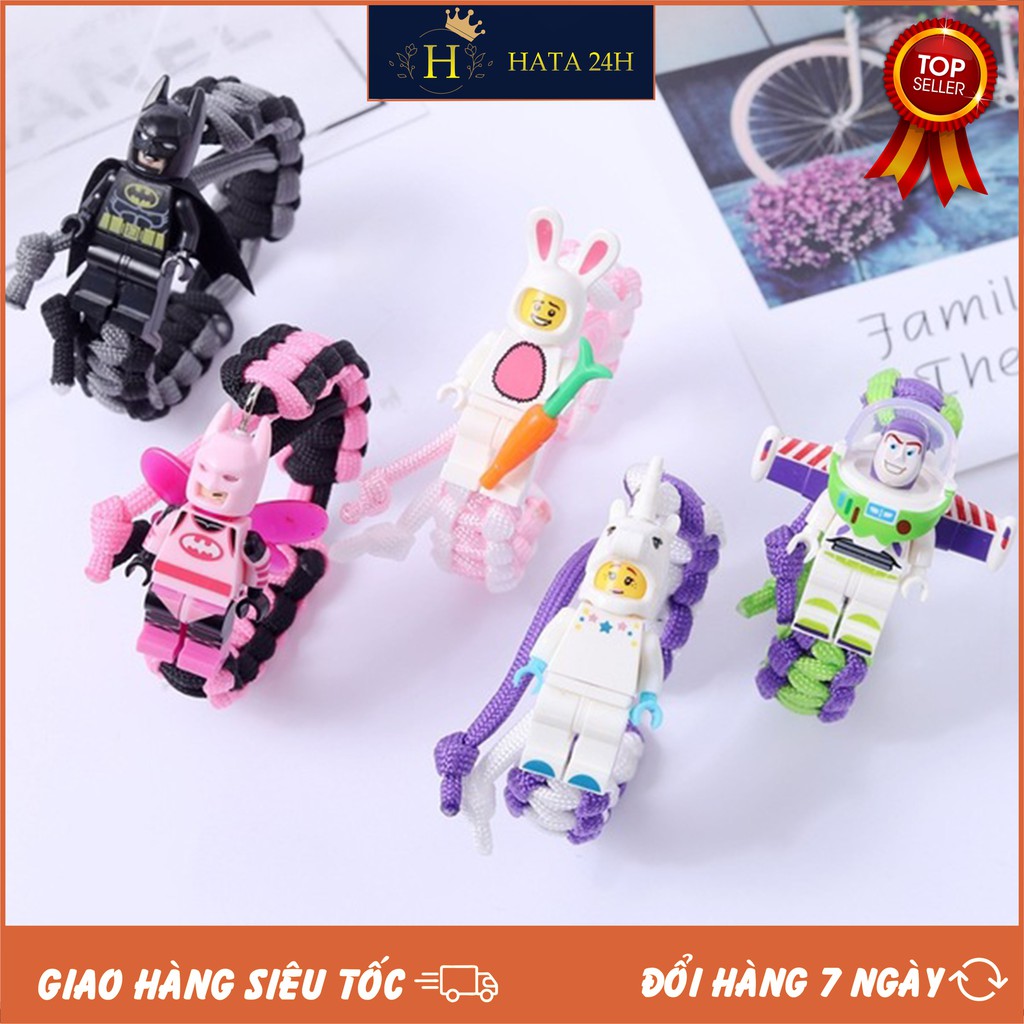 VÒNG TAY LEGO THỜI TRANG PARACORD NHIỀU MẪU CỰC HOT