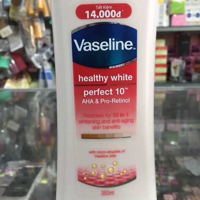 Sữa dưỡng thể Vaseline Perfect 10 in 1 - 350ml