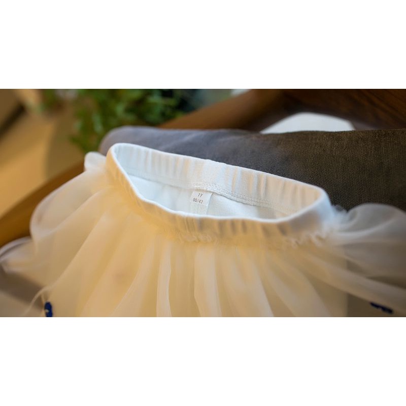 Hàng Mới Về Quần Legging Giả Hai Mảnh Màu Trơn Thời Trang Xuân Thu 2022 Cho Bé Gái