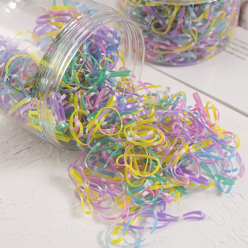 Hộp thun cột tóc nữ dễ thương TAGU phụ kiện buộc tóc nữa nhiều màu