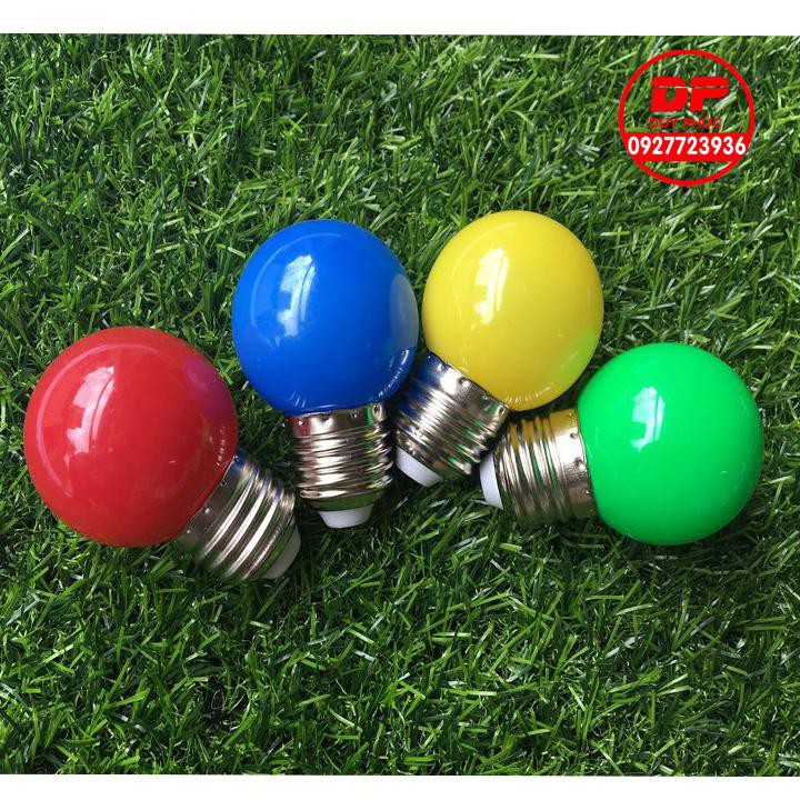 BÓNG ĐÈN LED CHANH LOẠI TỐT TIẾT KIỆM ĐIỆN ( TRẮNG – XANH LÁ – XANH DƯƠNG – ĐỎ - VÀNG – ĐỦ MÀU)