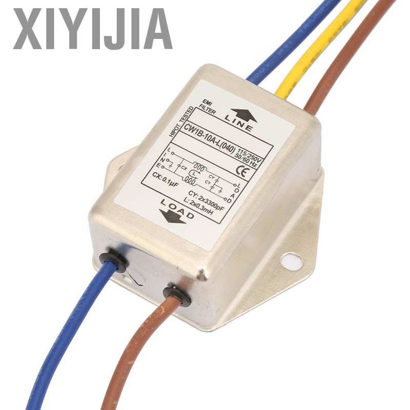 1 Bộ Lọc Nguồn Cw1B-10A-L (040) 125 / 250v 50 / 60hz