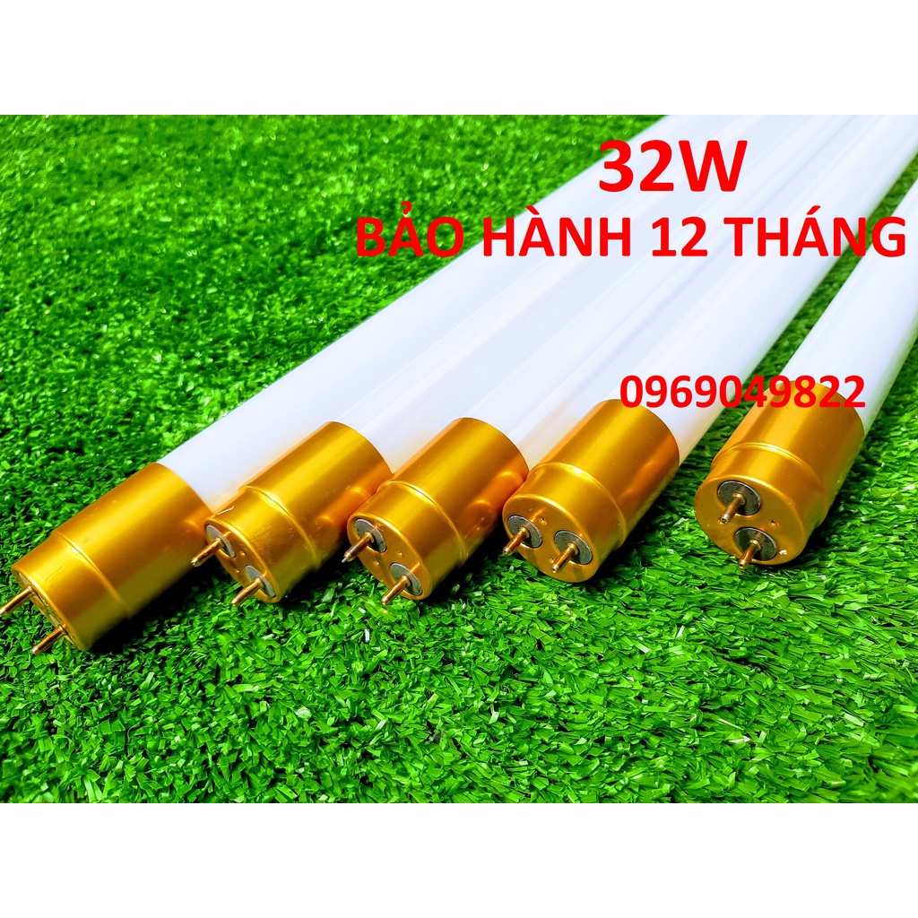 Bóng Đèn Led Tuýp 1m2  32W Siêu Sáng Đầu Nhôm