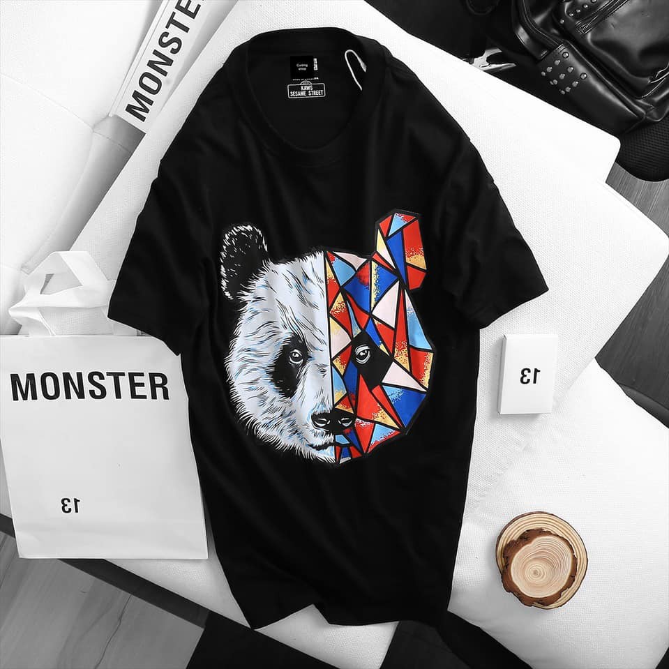 Áo Thun UNISEX Nam Nữ Gấu Trúc PANDA From Rộng Giá Rẻ