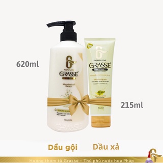 GRASSE - COMBO Dầu Gội 620ml + Dầu Xả Nước Hoa