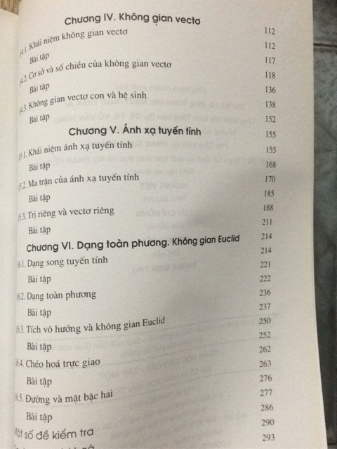 Sách - Toán học cao cấp Tập 1: Đại số và Hình học giải tích