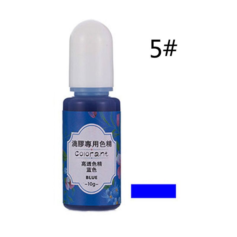 Set 1/ 13 lọ màu nhuộm nhựa Epoxy uv 10ml