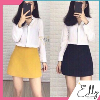 Quần nữ giả váy dáng chữ A 2 màu chất tuyết mưa