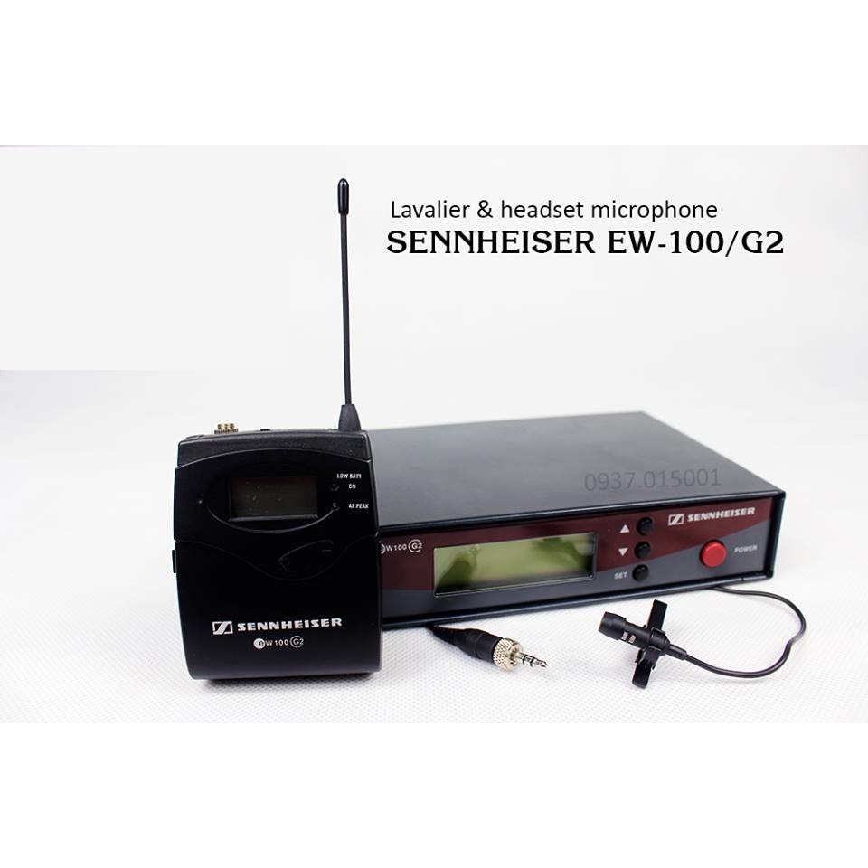 Micro cài áo Và đeo tai không dây Sennheiser EW100-G2