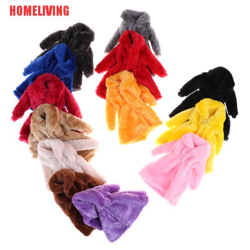 Áo Khoác Lông Giữ Ấm Mùa Đông Thời Trang Cho Búp Bê