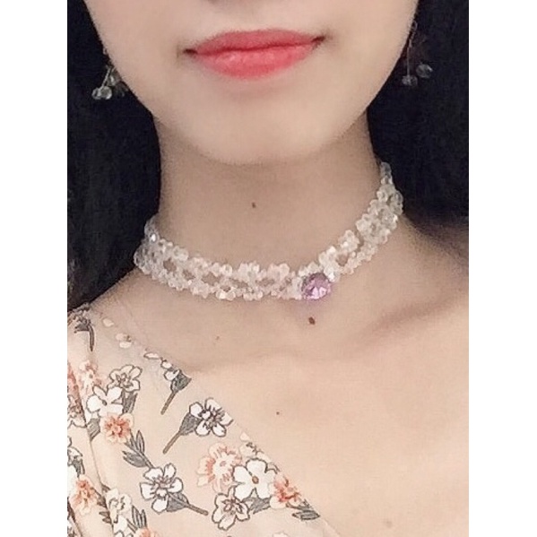 vòng cổ đẹp vòng cổ chocker cổ đẹp dịu dàng handmade độc lạ dành cho chị em mộ điệu vòng cổ chocker