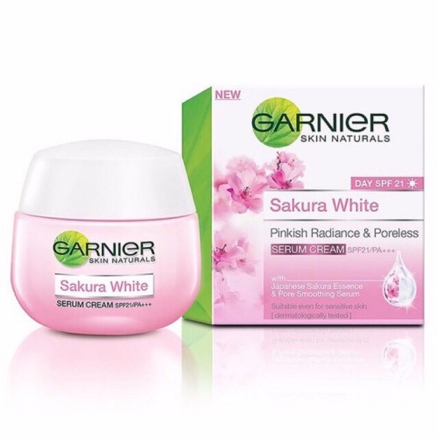 FREESHIP (mới) KEM DƯỠNG TRẮNG DA GARNIER SAKURA WHITE - KEM Ngày