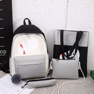 set balo 4 món