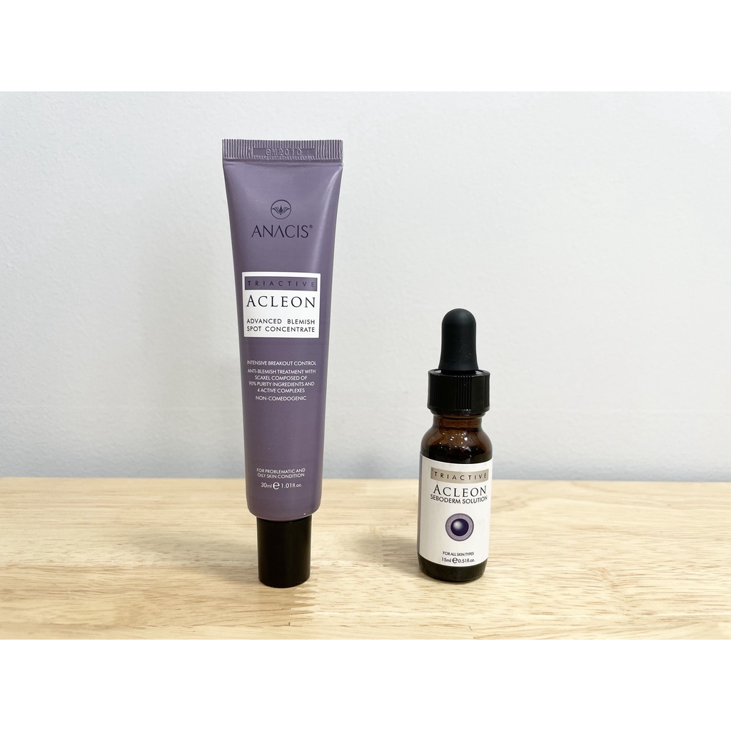 Gel Chấm Giảm Mụn Sưng, Viêm, Giảm Thâm Mụn ANACIS Acleon Advanced Blemish Spot Concentrate 30ml