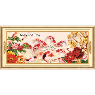 Tranh thêu chữ thập như ý cát tường 53498