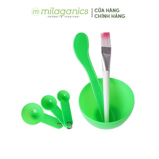 Bộ Dụng Cụ Trộn Bột Đắp Mặt Nạ 4 In 1 (Màu Ngẫu Nhiên)