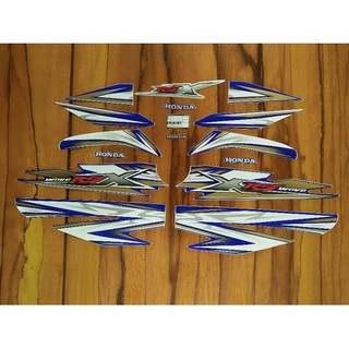Bộ tem wave rsx 110 2010 màu xanh