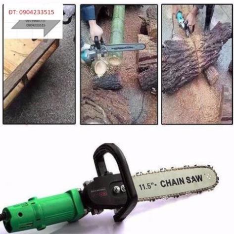 Bộ Lưỡi Lam Cưa Xích Dùng Gắn Cho Máy Mài Cắt Cầm Tay - Chain Saw