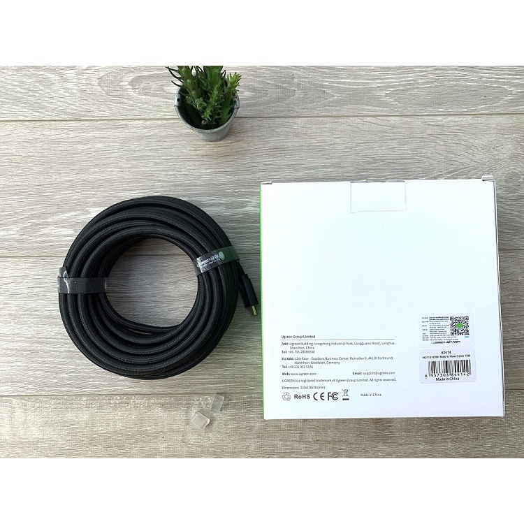 Cáp HDMI 2.0 hỗ trợ 3D, 4K độ dài từ 10-15m UGREEN HD118 - HÀNG CHÍNH HÃNG