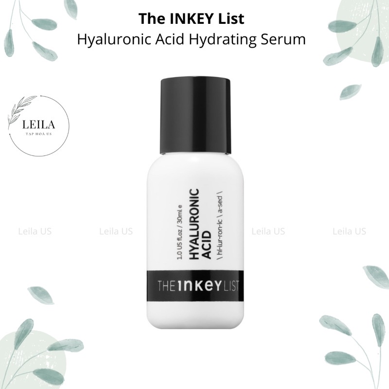 Serum cấp ẩm, phục hồi da Hyaluronic Acid The Inkey List