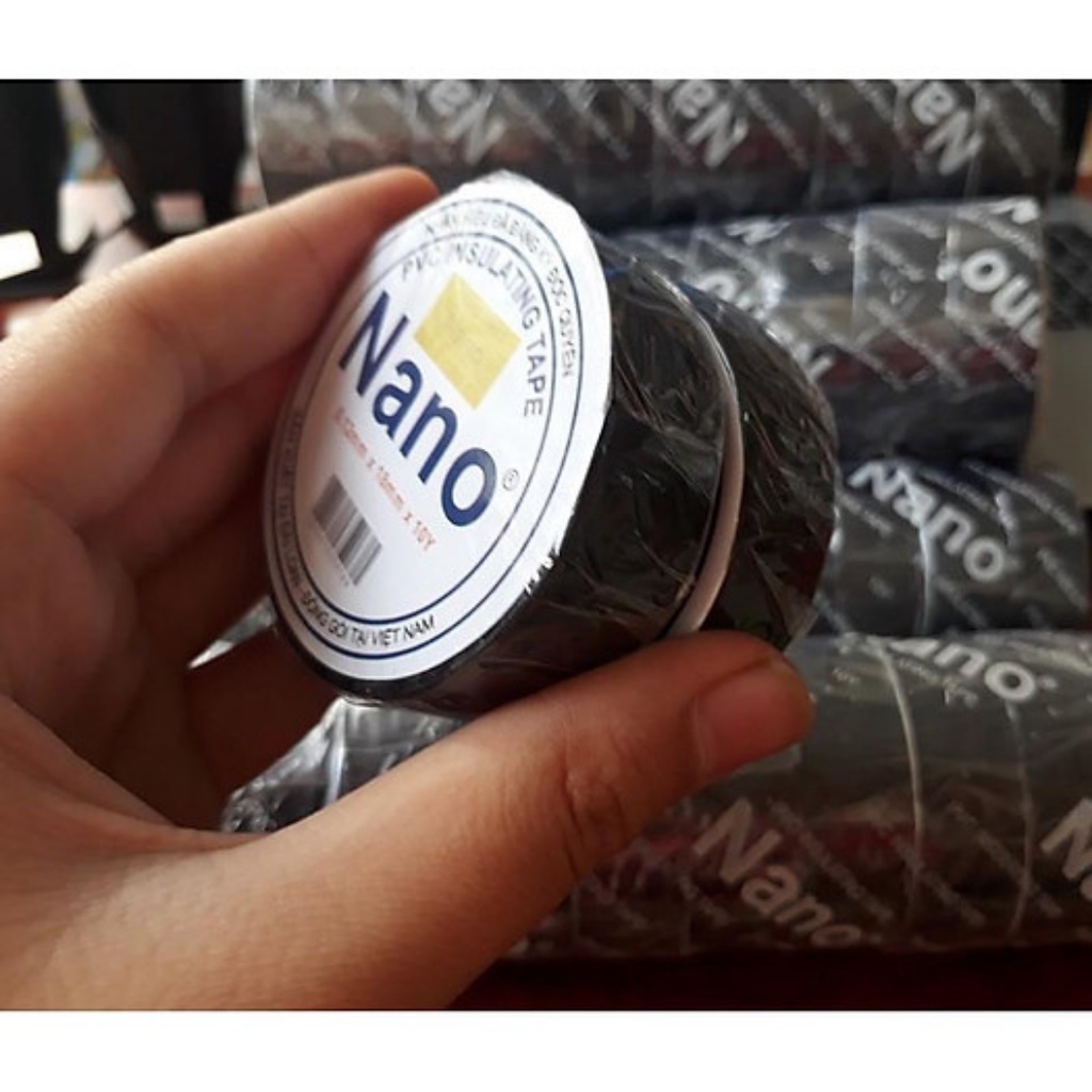 Băng Keo Điện Nano Đài Loan 20 yard siêu dính,siêu bền