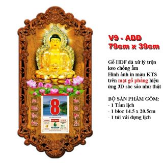 Mua Lịch gỗ Phúc Lộc Thọ