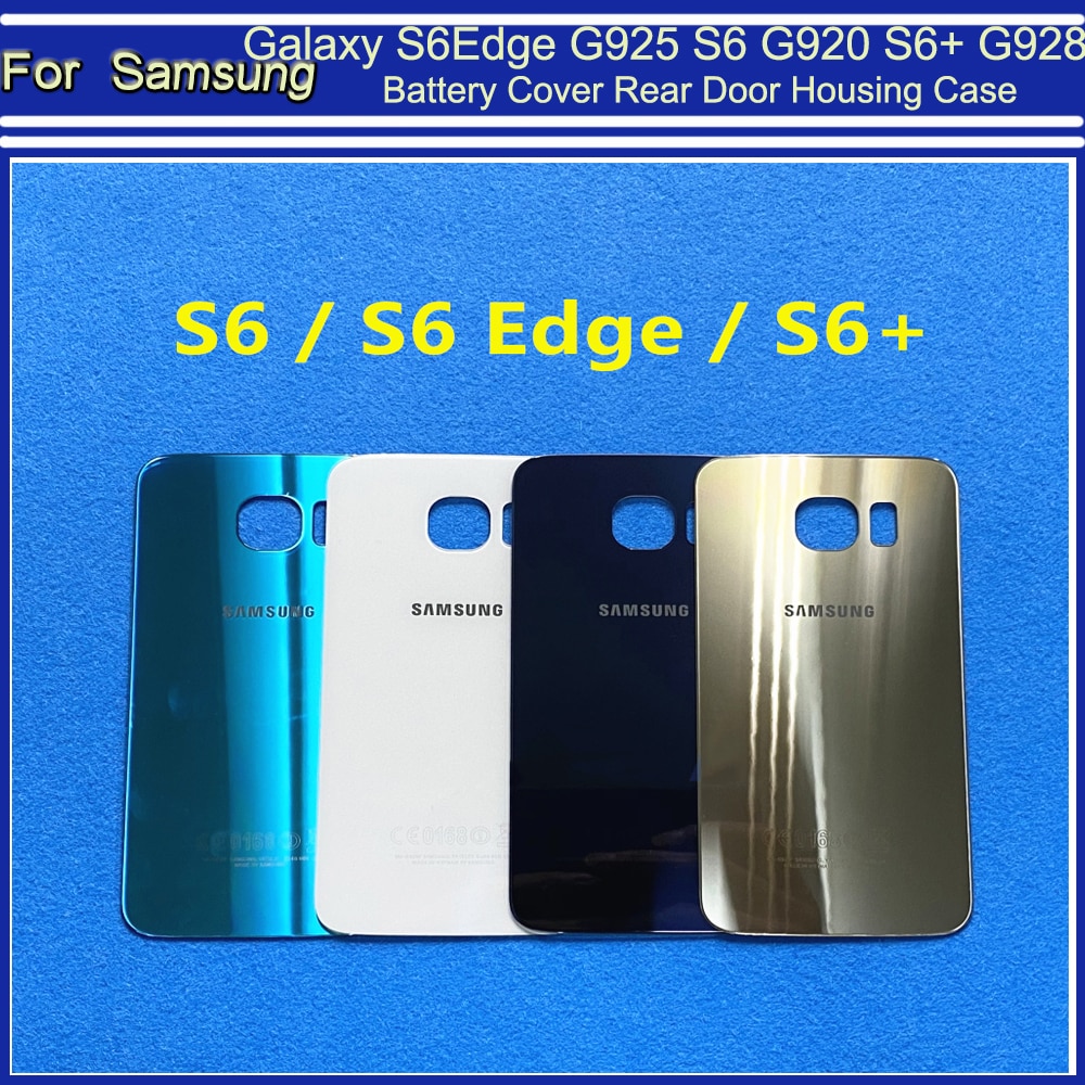 Ốp Lưng Điện Thoại Bằng Kính Thay Thế Cho Samsung Galaxy S6 Edge G925 S6 G920 S6 Edge Plus S6 + G928