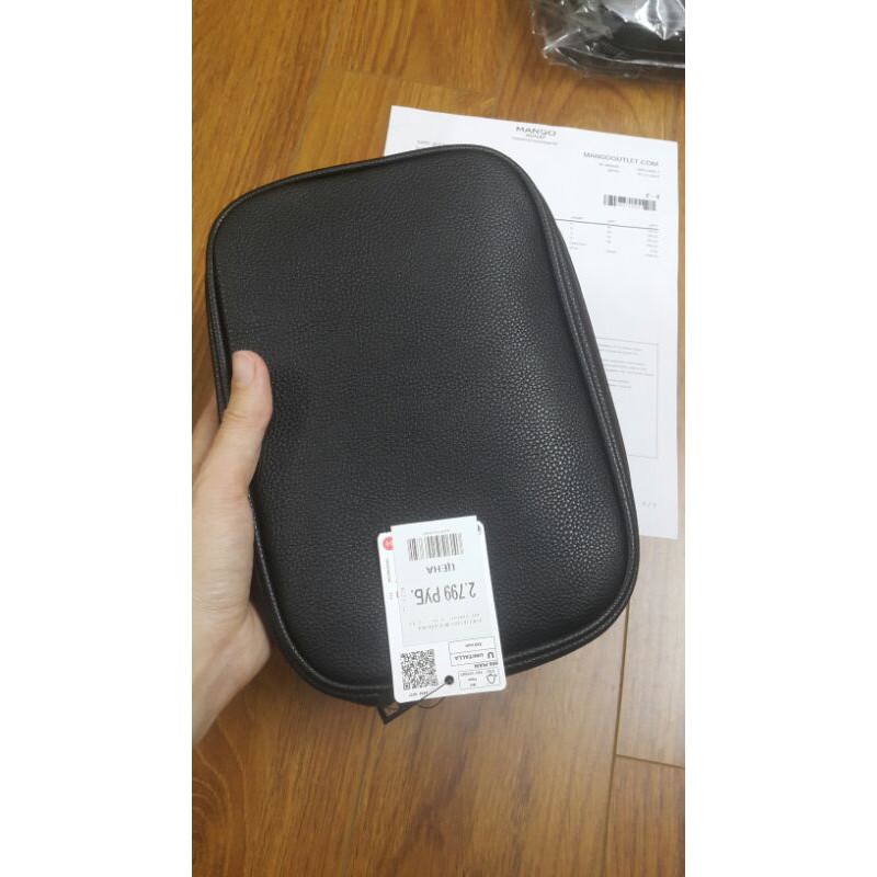 Túi cầm tay Mango cho nam - hxt Nga kèm bill