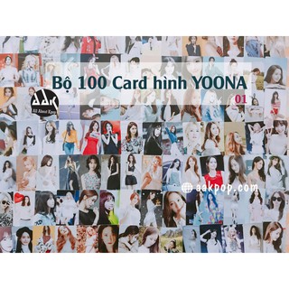 [Yoona] Bộ 100 card hình YOONA (Tặng kèm sổ card)