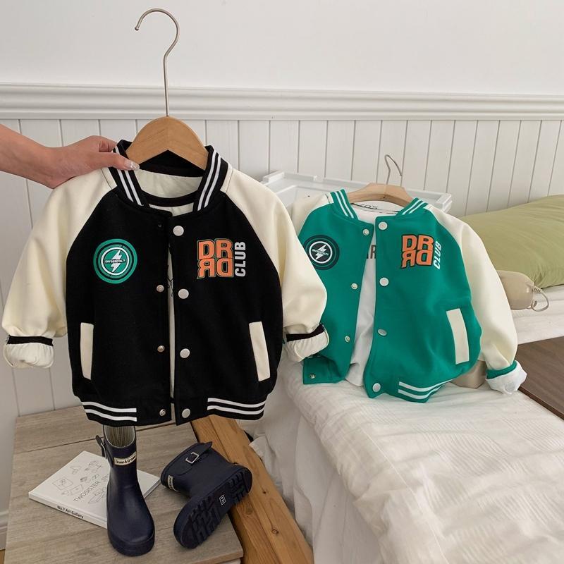 Áo Khoác Bóng Chày Phong Cách Hàn Quốc Thời Trang Mùa Thu 2022 Dành Cho Bé Trai