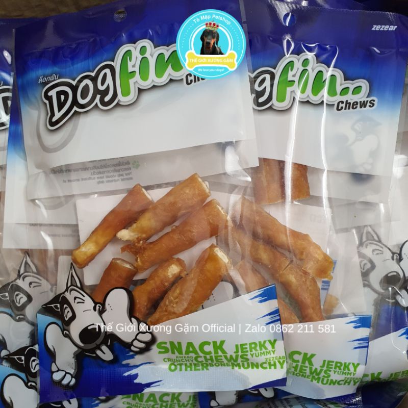 SNACK THƯỞNG DOGFIN MINI BAG CHO CHÓ 50-60GR