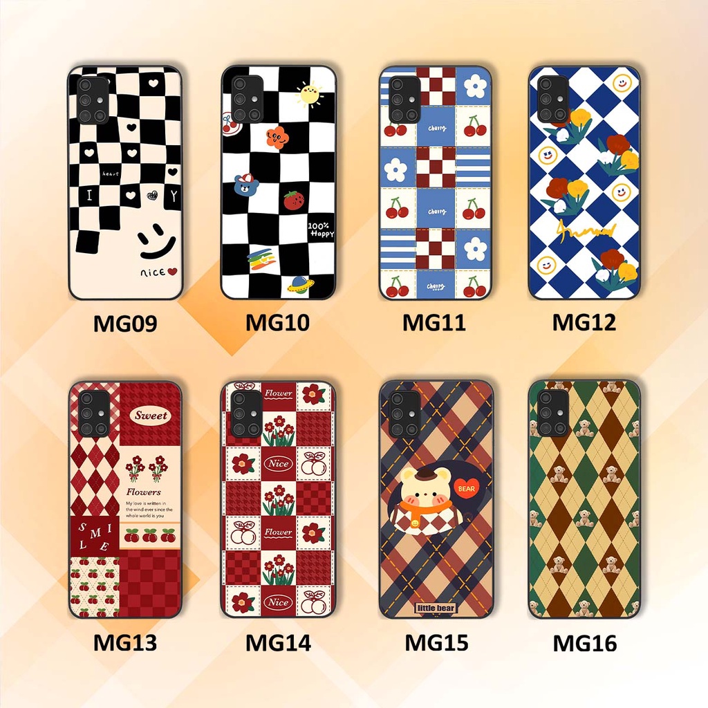 Ốp Samsung M51 họa tiết hoa, gấu thời trang, ốp dẻo bền đẹp