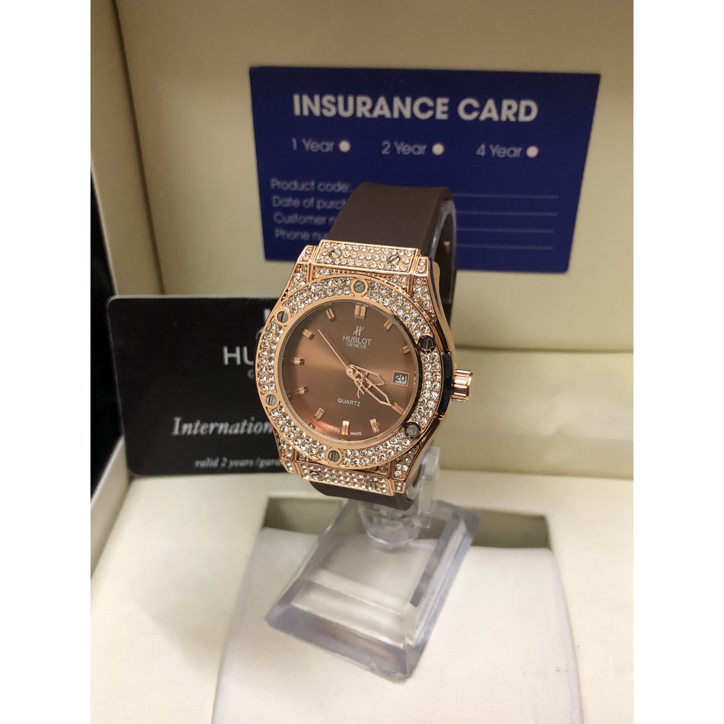 Đồng hồ nữ HubL0T - Brown 32mm | BigBuy360 - bigbuy360.vn