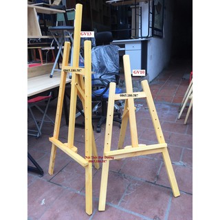 Giá vẽ tranh GV10 nâng cao hạ thấp [Loại đẹp] - Giá đỡ khung tranh ảnh chữ A đa năng gấp gọn
