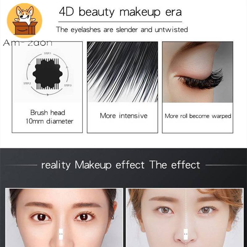 Mascara 4D Dạng Lỏng Chống Thấm Nước Và Mồ Hôi Lâu Trôi Không Nhòe