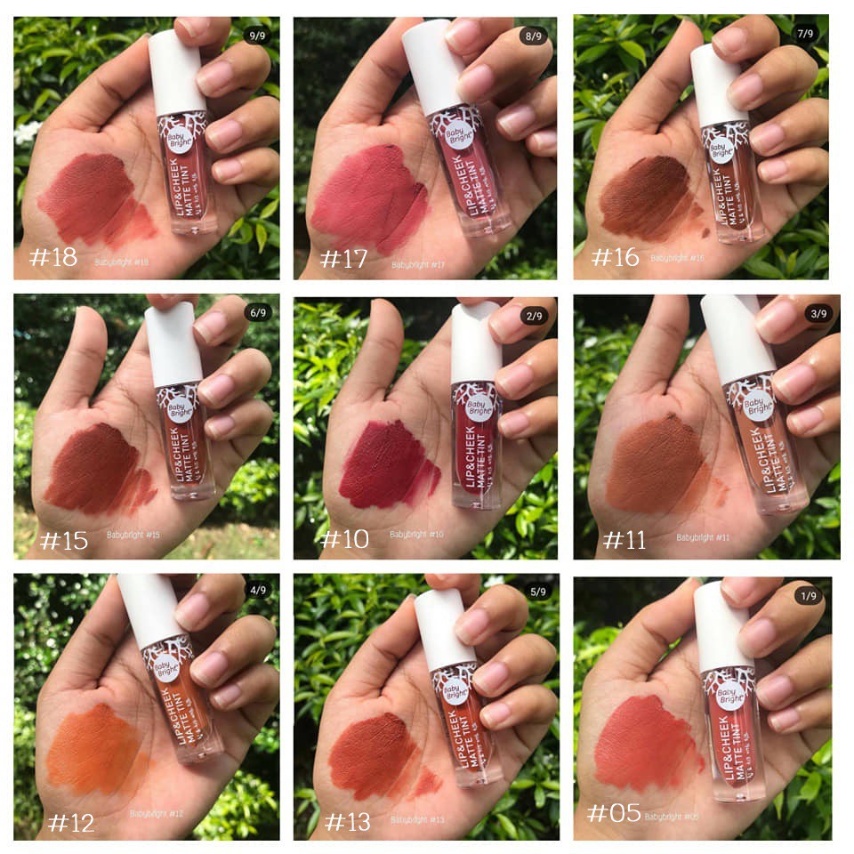 Son kem lì má hồng Karmart Baby Bright Lip & Cheek Matte Tint