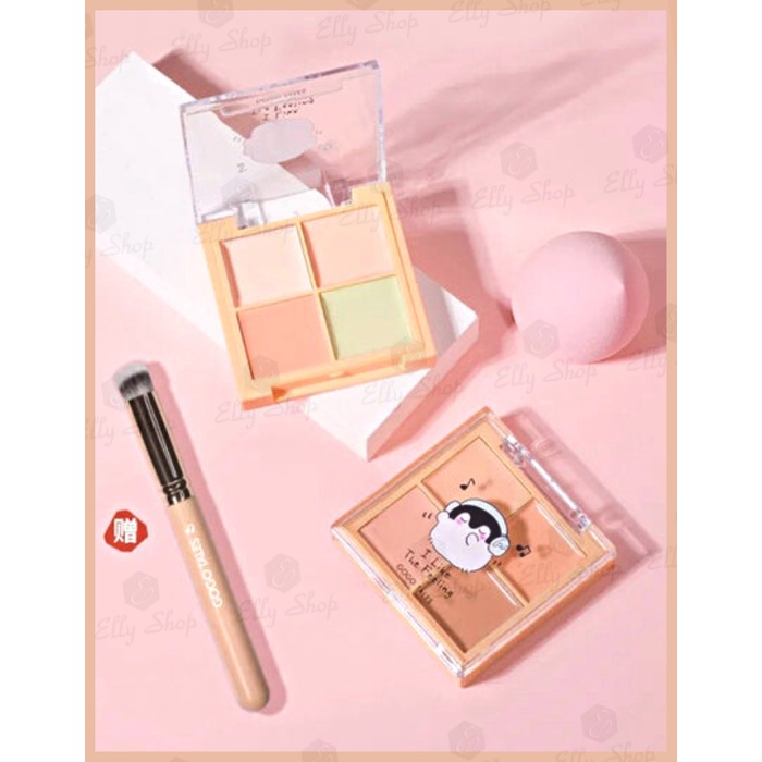 Bảng che khuyết điểm 4 ô Gogo Tales Embellish Blemish Free Collocation