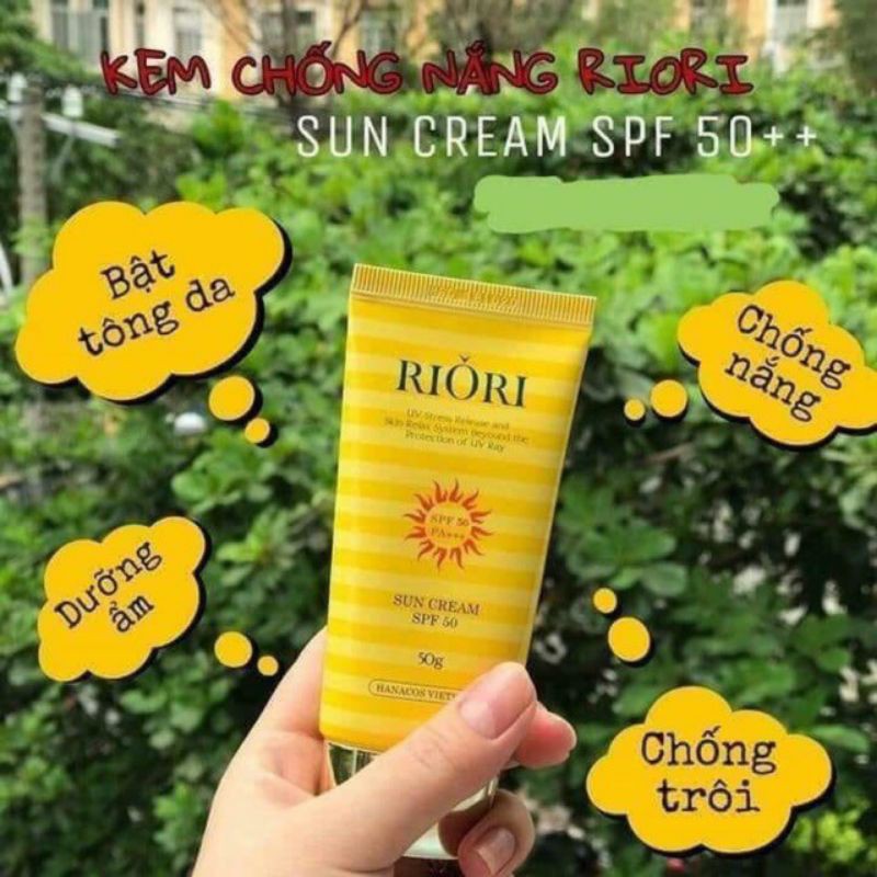 Kem Chống Nắng RIORI SUN CREAM SPF50/ PA+++