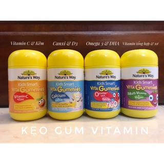 Kẹo vitamin Natures Way cho bé - Anh 60 viên