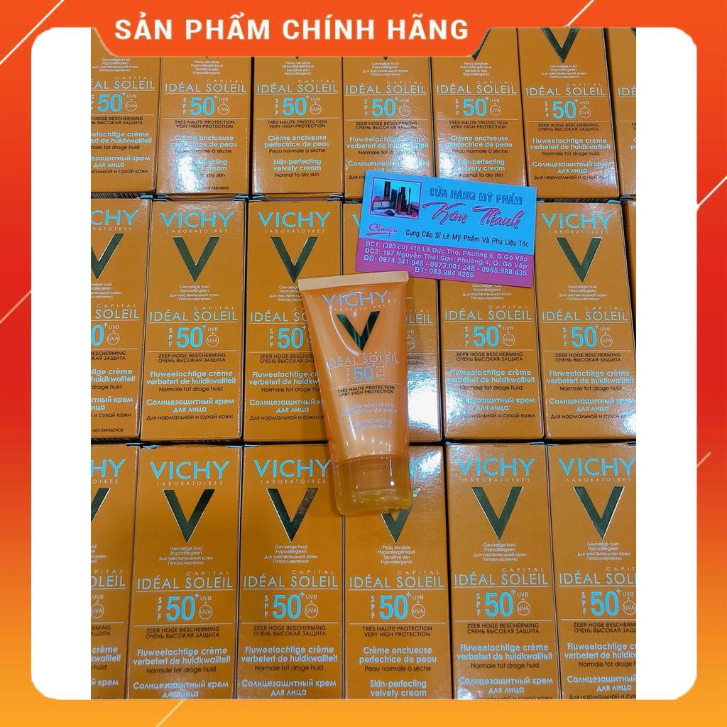 Kem Chống Nắng Không Gây Nhờn Rít Không Màu SPF50 Vichy (50ml)