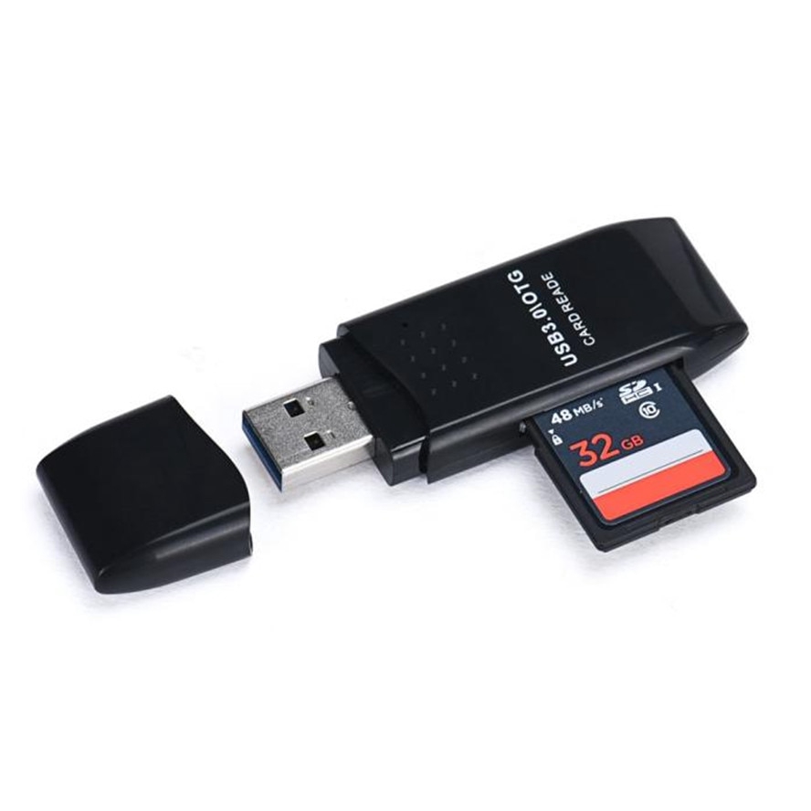 High Speed Memory Card Reader 5gbps Usb 3.0 Micro Sd / Sdxc Tf For Pc Win 7/8/10 / mac