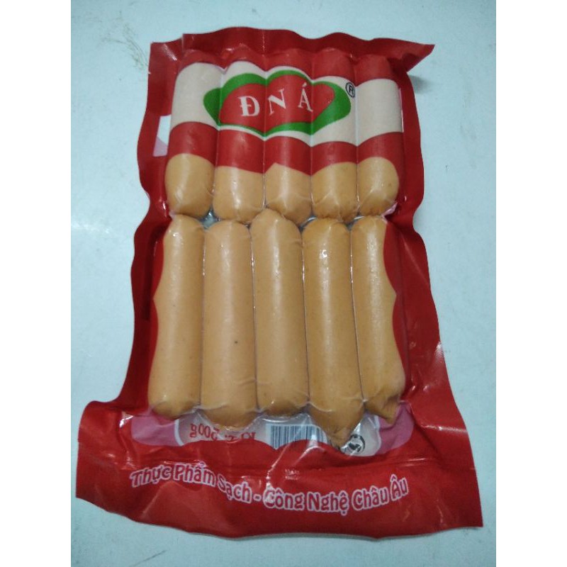 [Mã 267FMCGSALE giảm 8% đơn 500K] Xúc xích hotdog xông khói ĐNA gói 500g gồm 10 cây