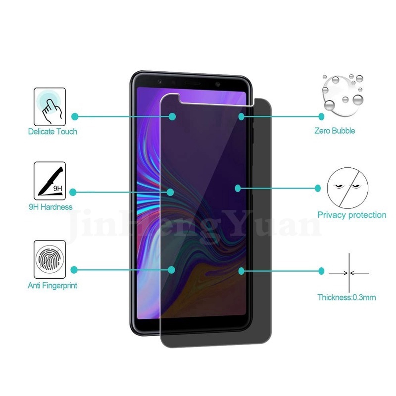 Kính cường lực bảo vệ màn hình chống nhìn trộm cho Samsung Galaxy S7 S7edge S8 S9 S10e Note 8 9 10 Plus Pro