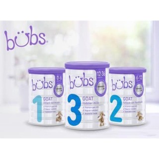 Sữa Dê Bubs Úc số 1,2,3 hộp 800g