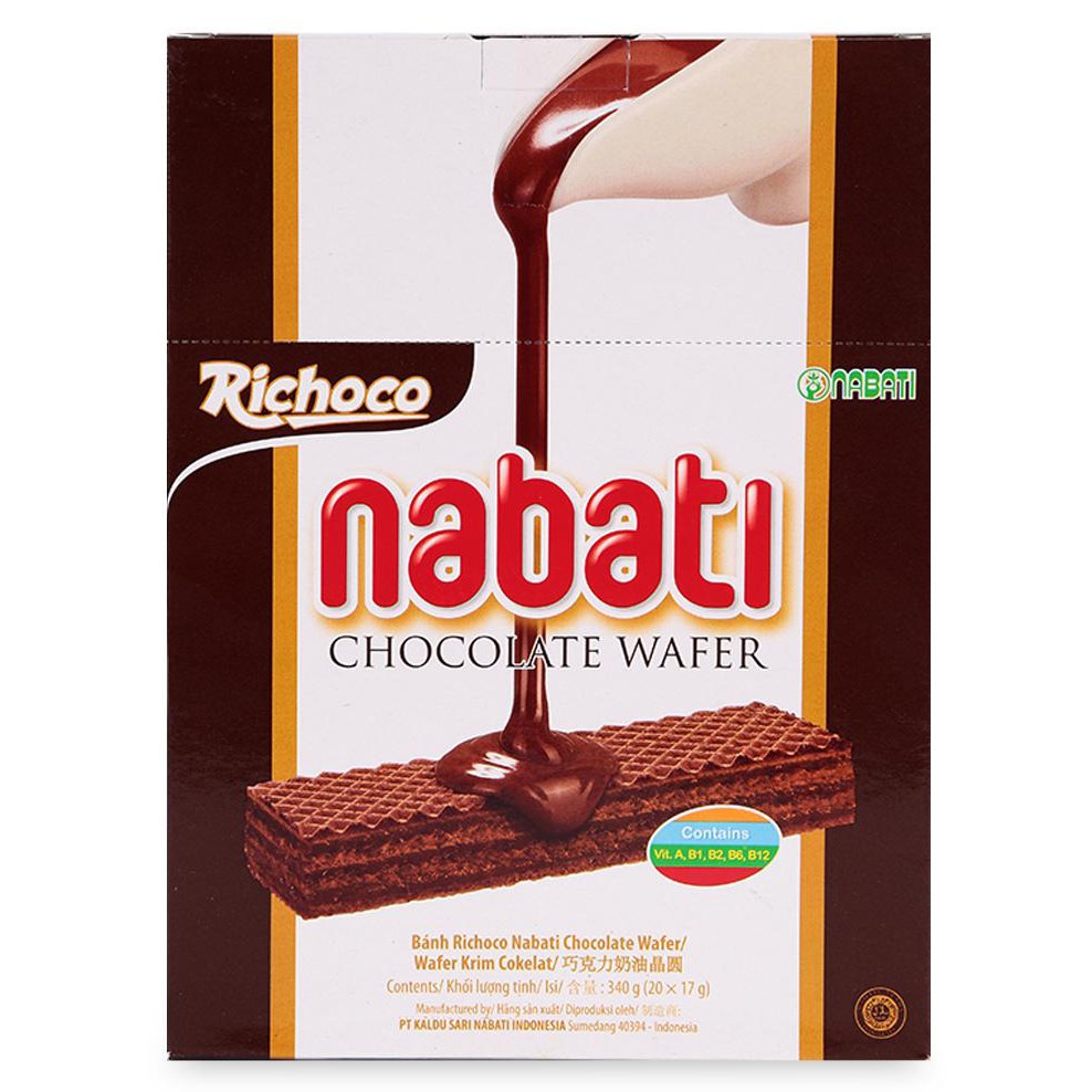 Bánh Xốp phô mai Nabati 20 thanh - 340g
