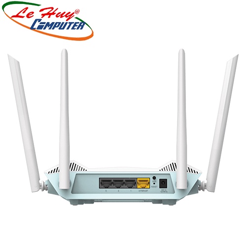 Bộ Phát Wifi DLink R15 AX1500 WiFi 6 Eagle PRO AI 2 Băng Tần