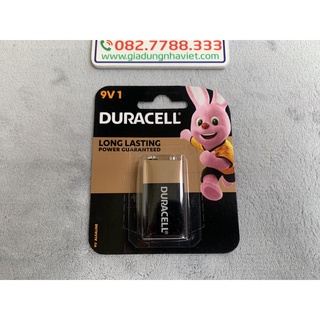 Pin kiềm Duracell Coppertop 9V Alkaline vỉ 1 viên