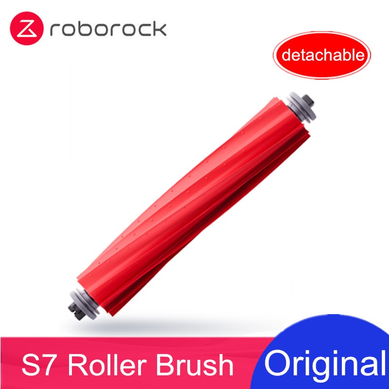 Bàn chải chính họa tiết cao su có thể tháo rời chính hãng cho Roborock S7 | S7 MaxV | S7 Max Ultra |