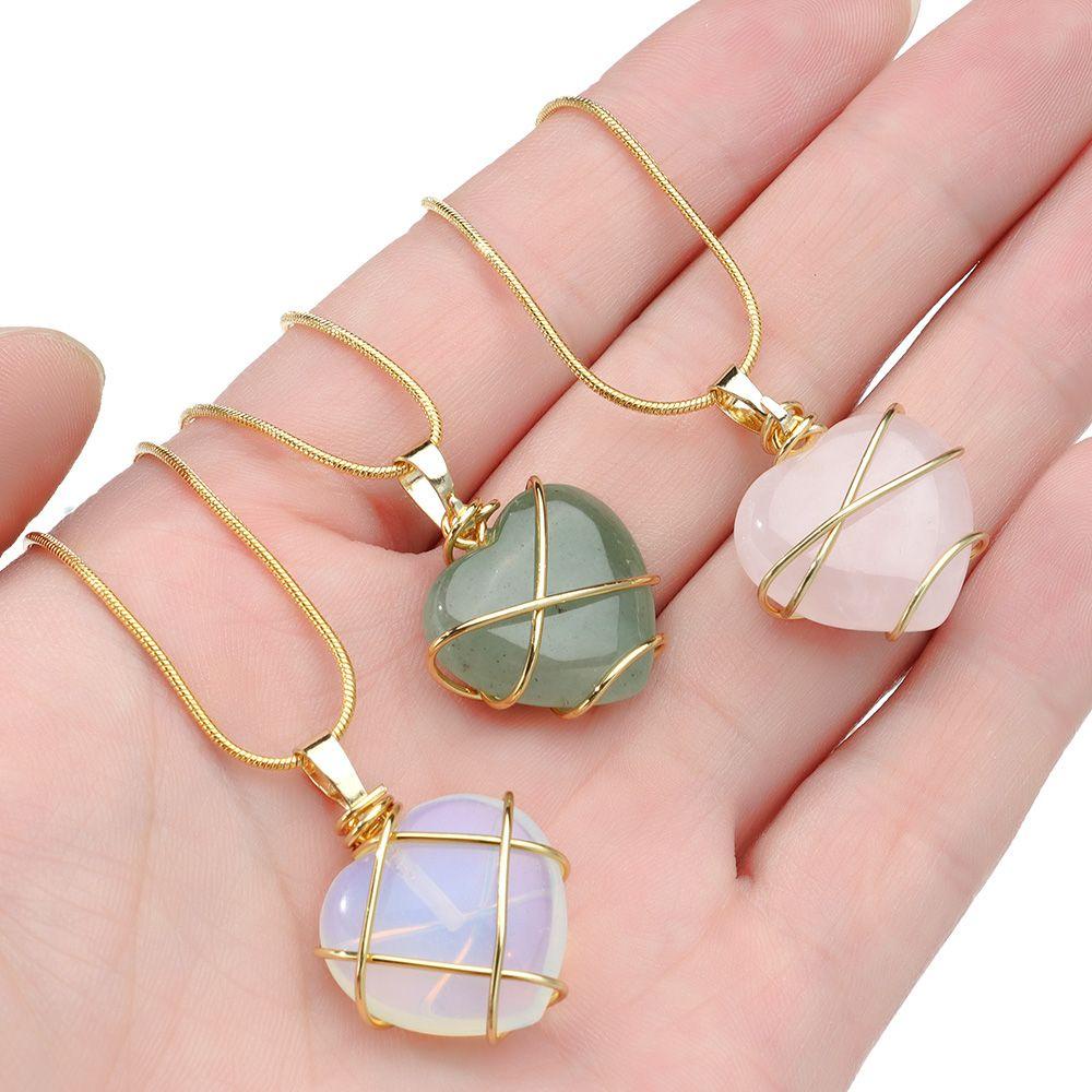 Vòng cổ Mặt Hình Trái Tim Thời Trang Dành Cho Nam Và Nữ