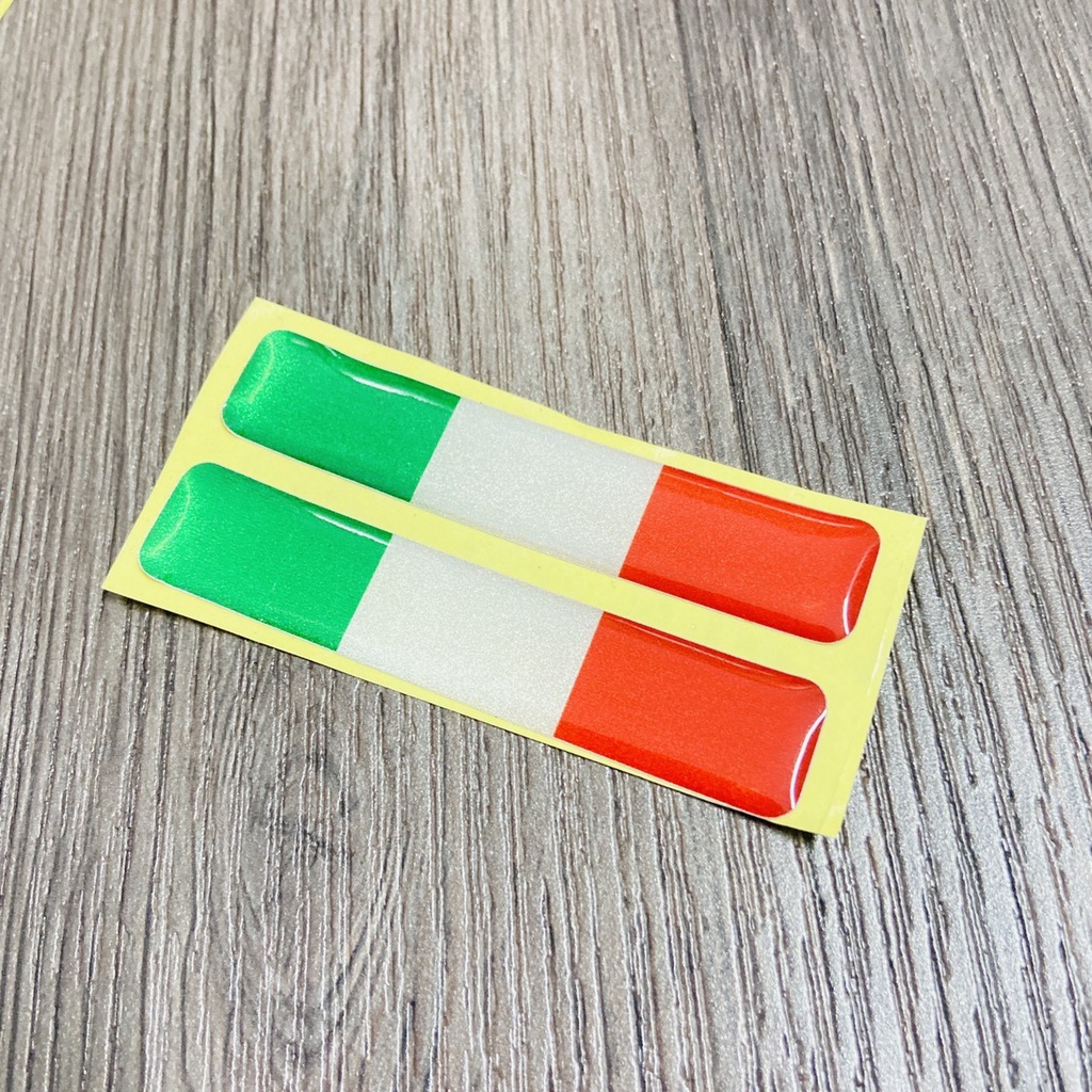 TEM MINI CỜ Ý TRANG TRÍ XE SIÊU SANG